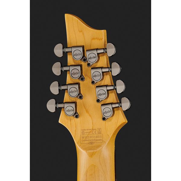 Schecter Demon-8 Aged Black Satin