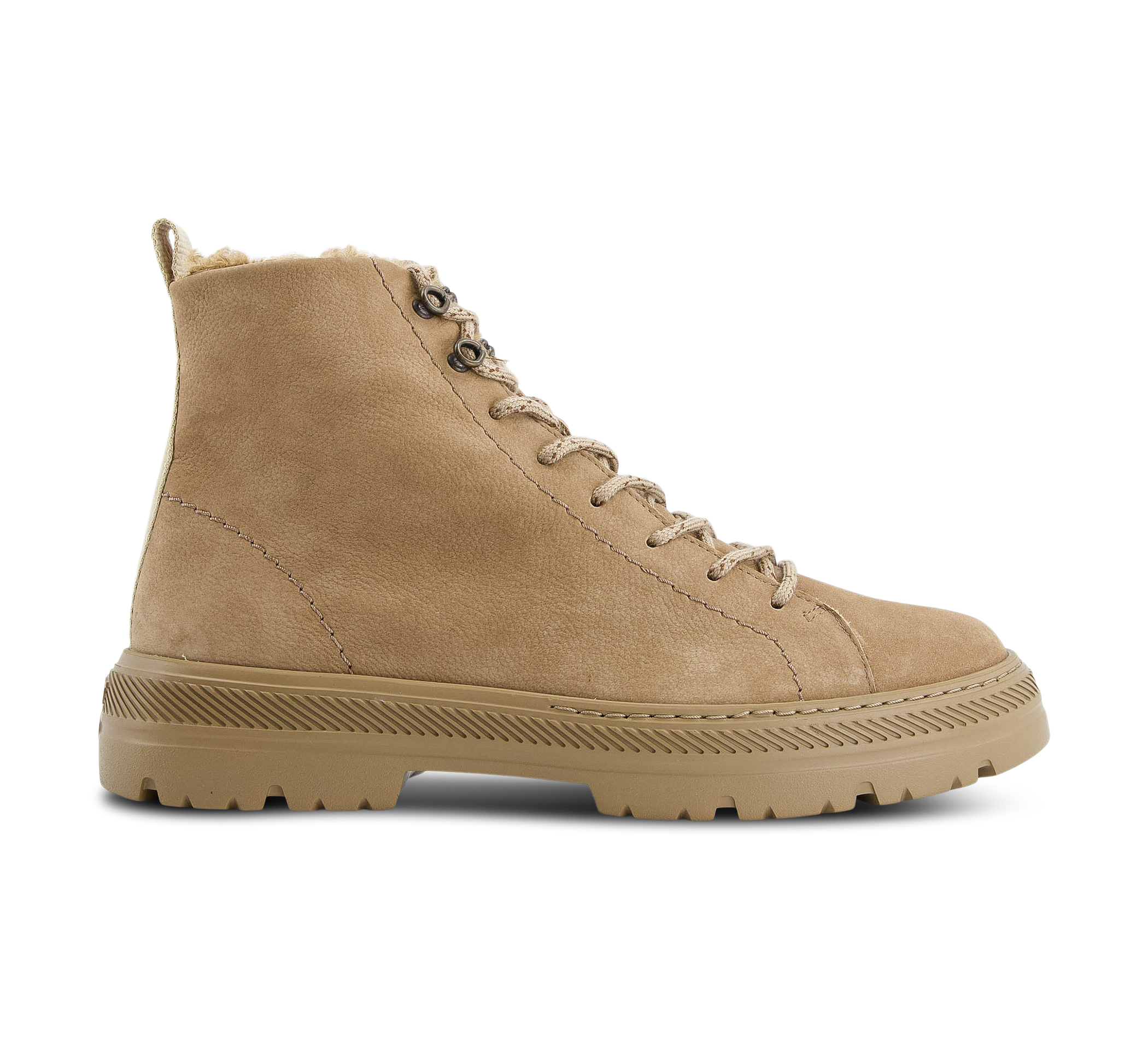 Paul Green Schnürstiefel beige/taupe