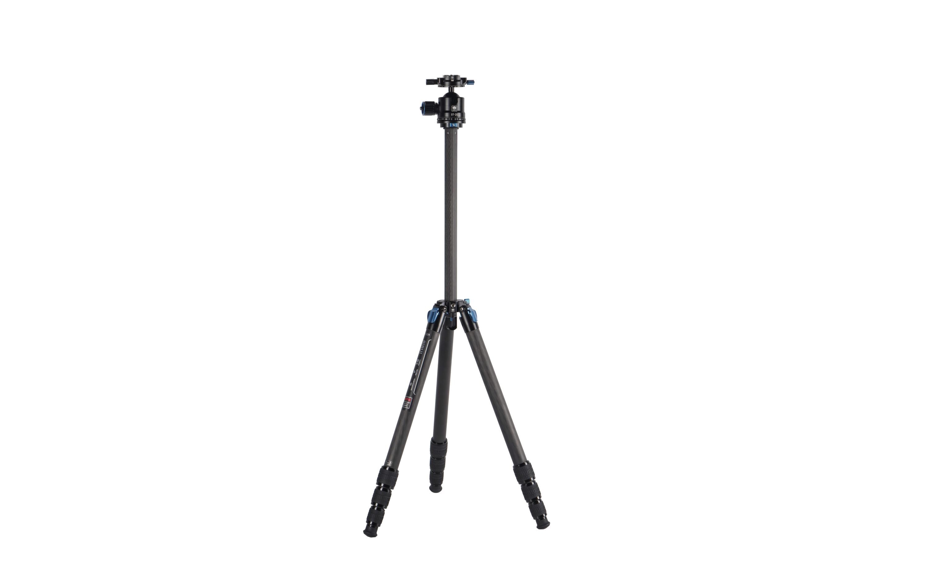 Stativ ST-224 Superb Travel mit Kugelkopf ST-20<br>Das ideale Reisestativ für Fotografen – Mit Kugelkopf, wasser- und staubgeschützt, leicht und kompakt
