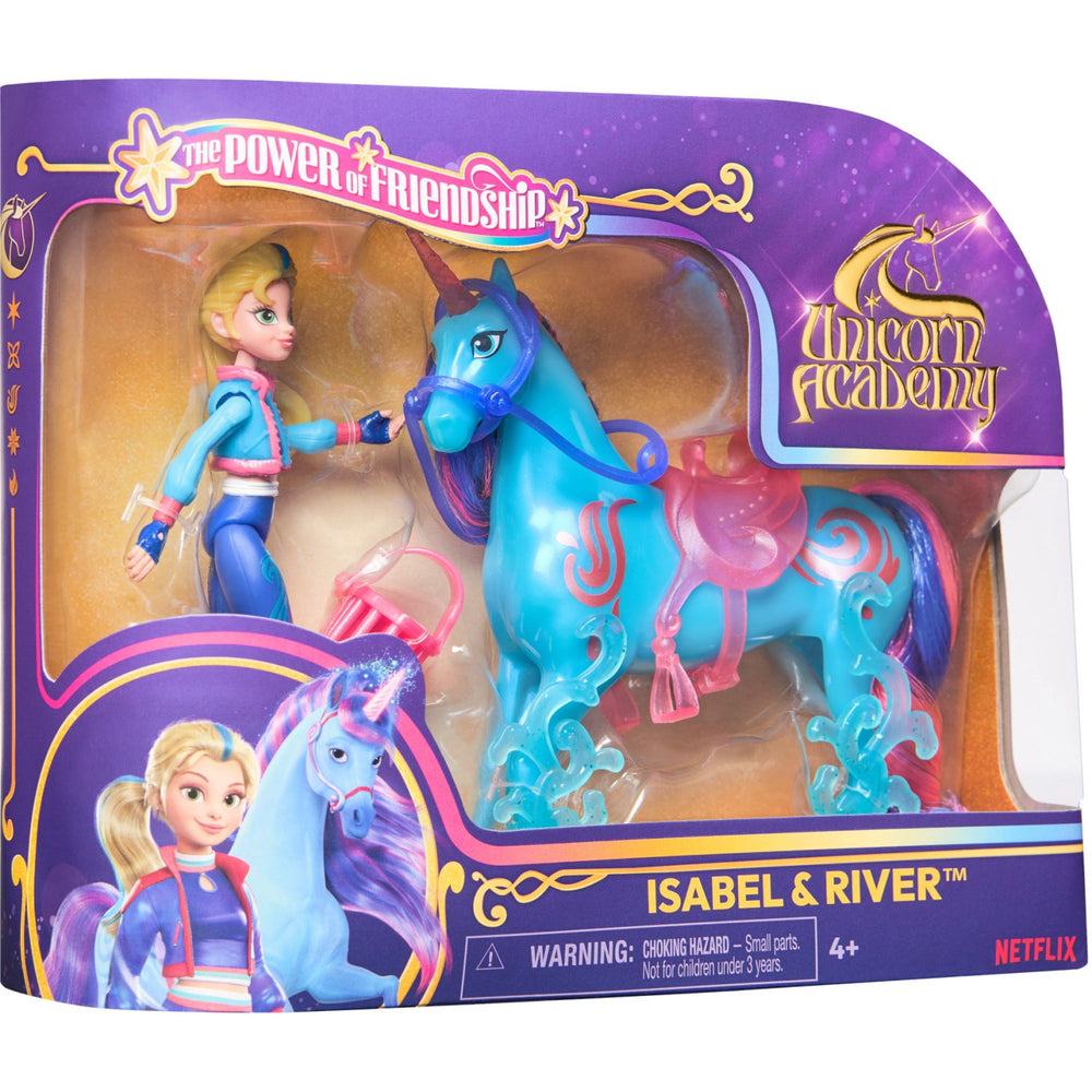 Køb Unicorn Academy Uca Dukke & Enhjørning V2 Isabel & River
