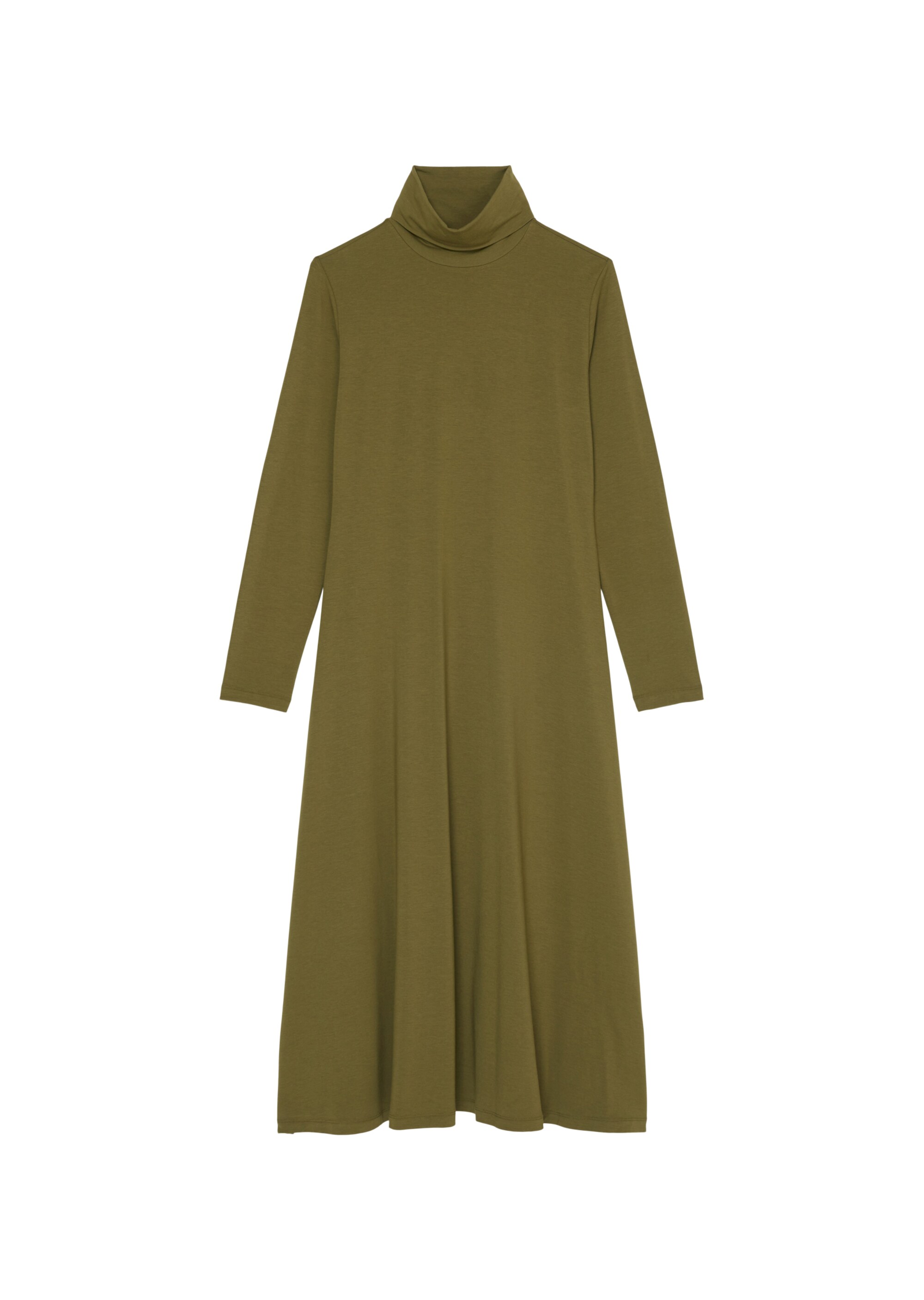 Jersey-Rollkragenkleid fitted mit TENCEL™ Modal