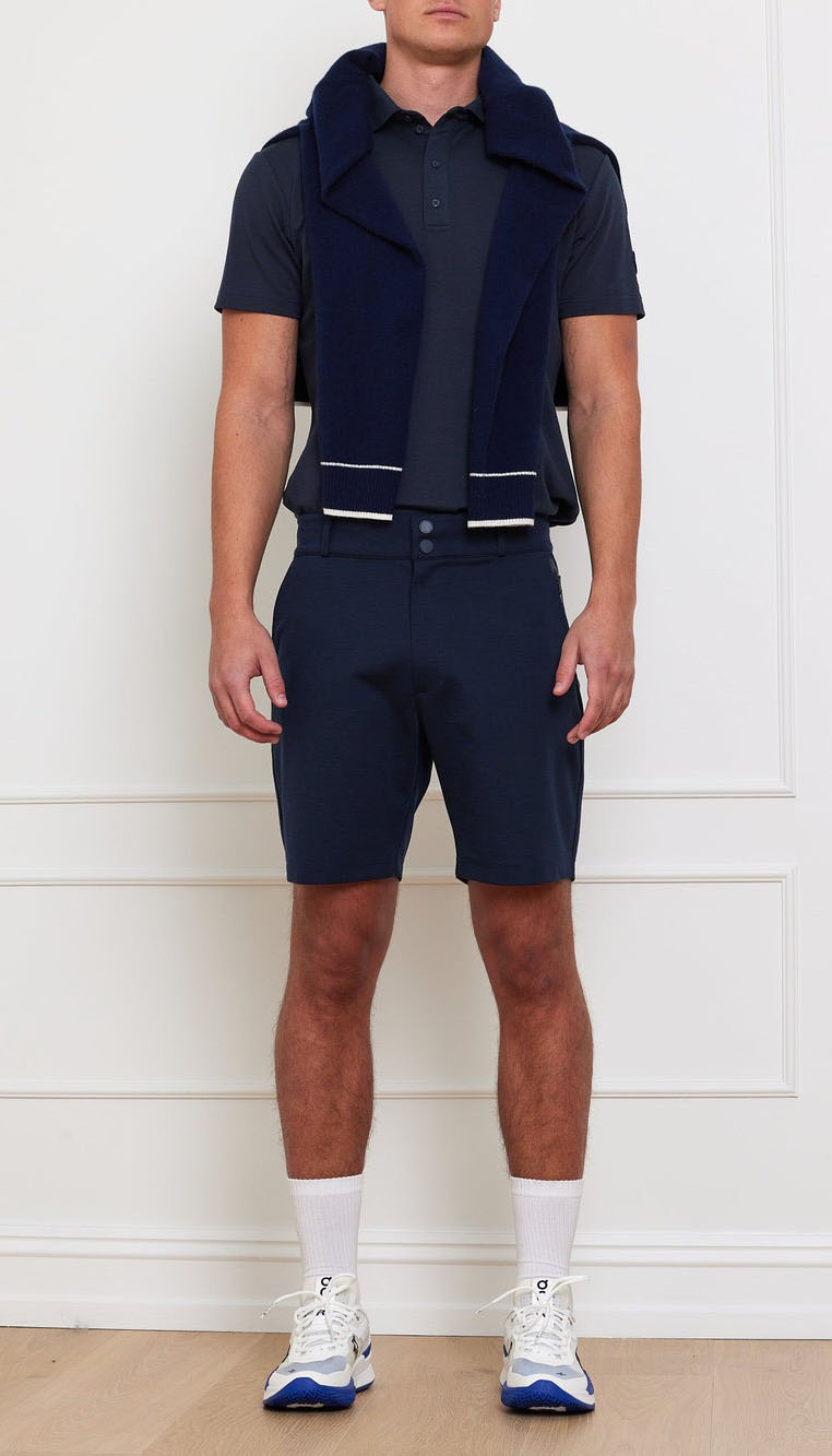 Ace Shorts Herre Navy Blue