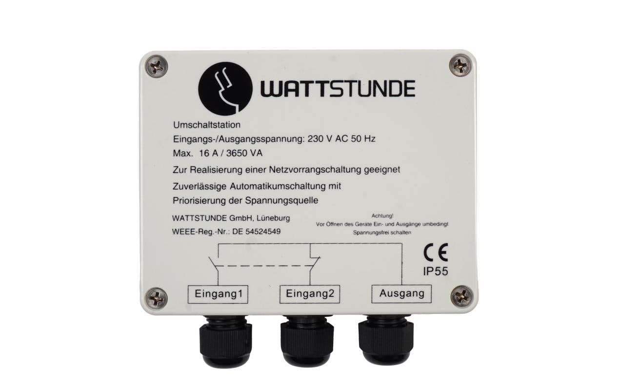 Netzvorrangschaltung WS16ANVS 16AUmschaltstation
