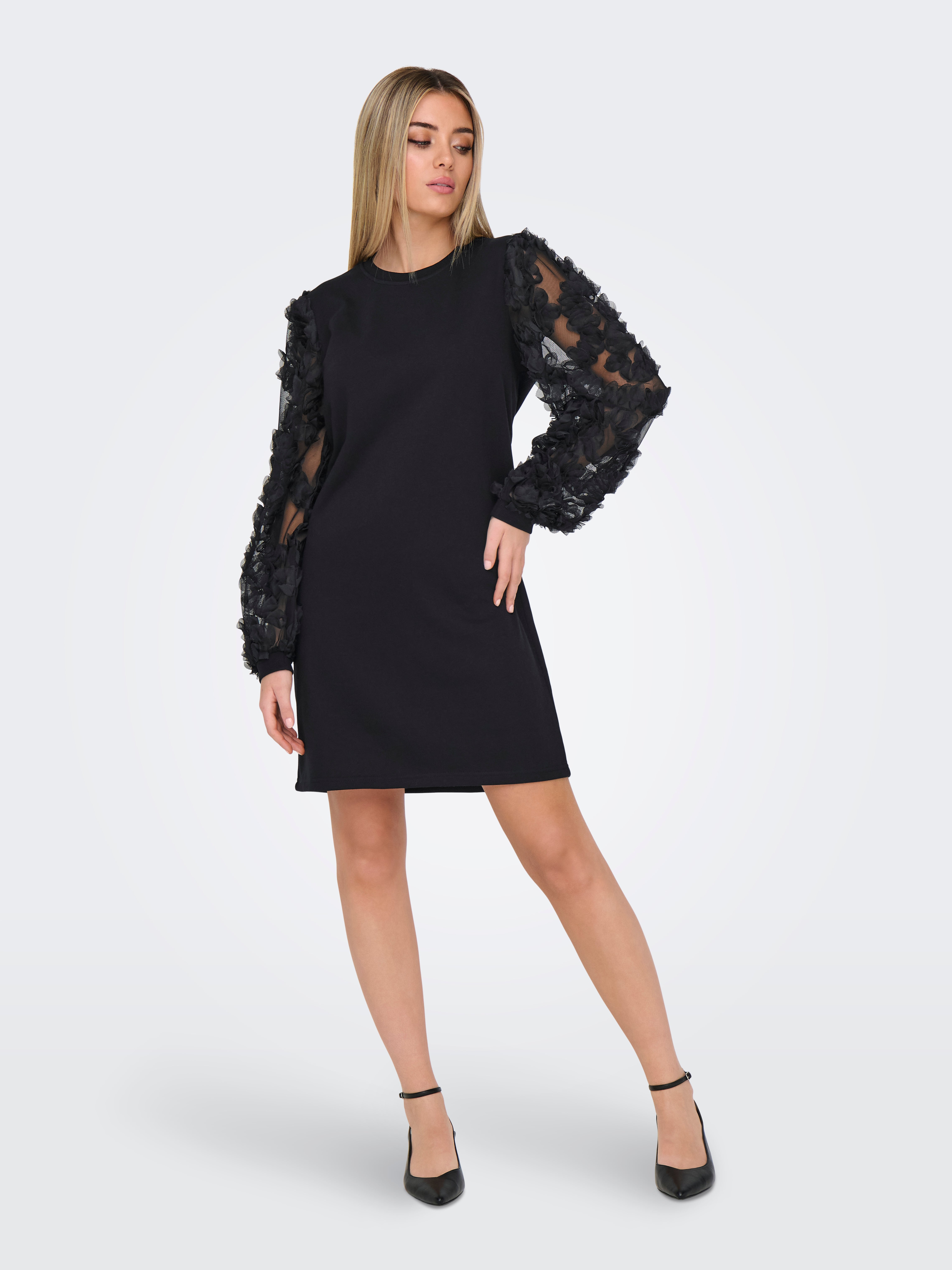 JDYFAIRVIEW Kurzes Kleid Black