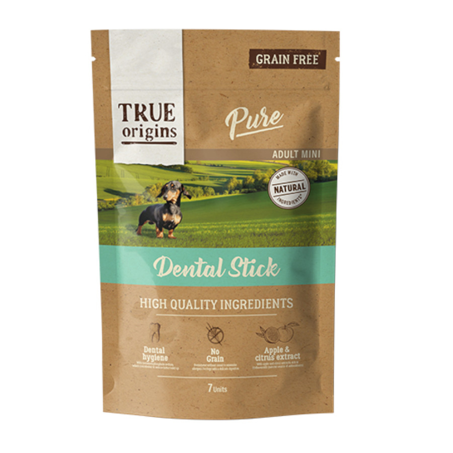 True Origins Pure Mini Adult Dental Snacks para Cães