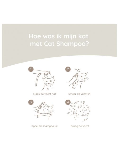 Greenfields Cat Shampoo - Vachtverzorging - 200 ml