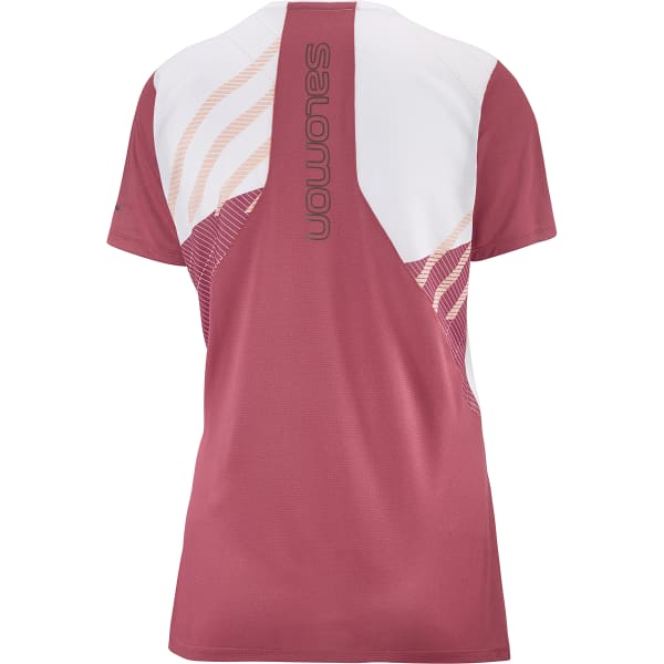 T-shirt trail SALOMON T SHIRT SENSE AERO SS TEE W WHITE EARTH