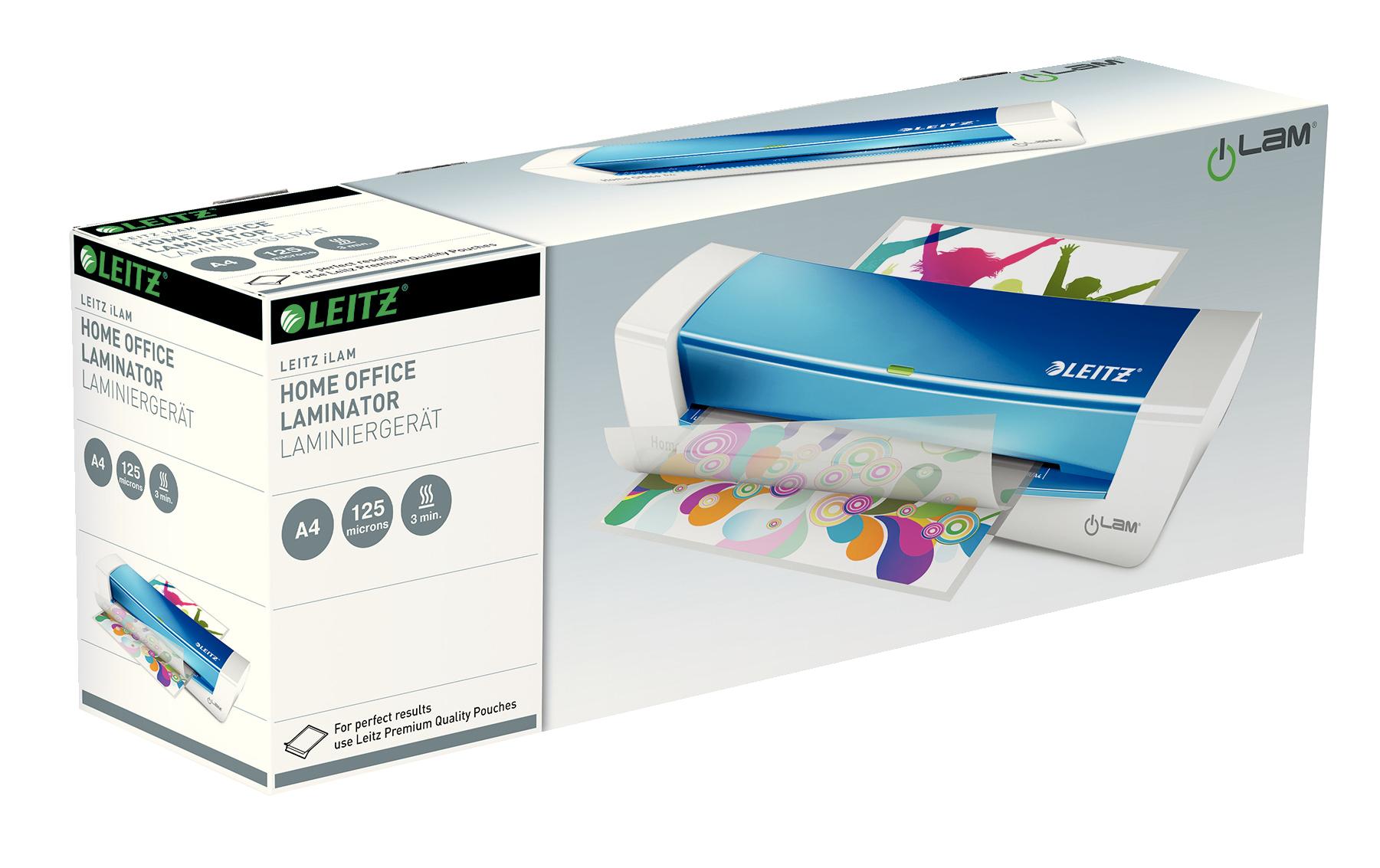 Laminiergerät iLAM Home Office A4 125 µm BlauLaminiergerät für Zuhause
