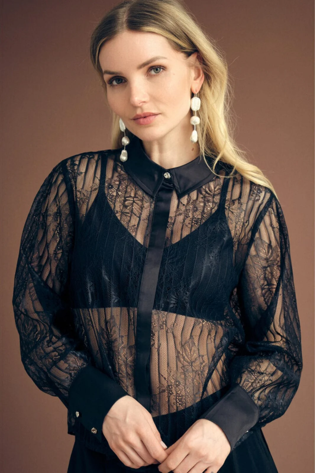 A-View Florence Lace Shirt