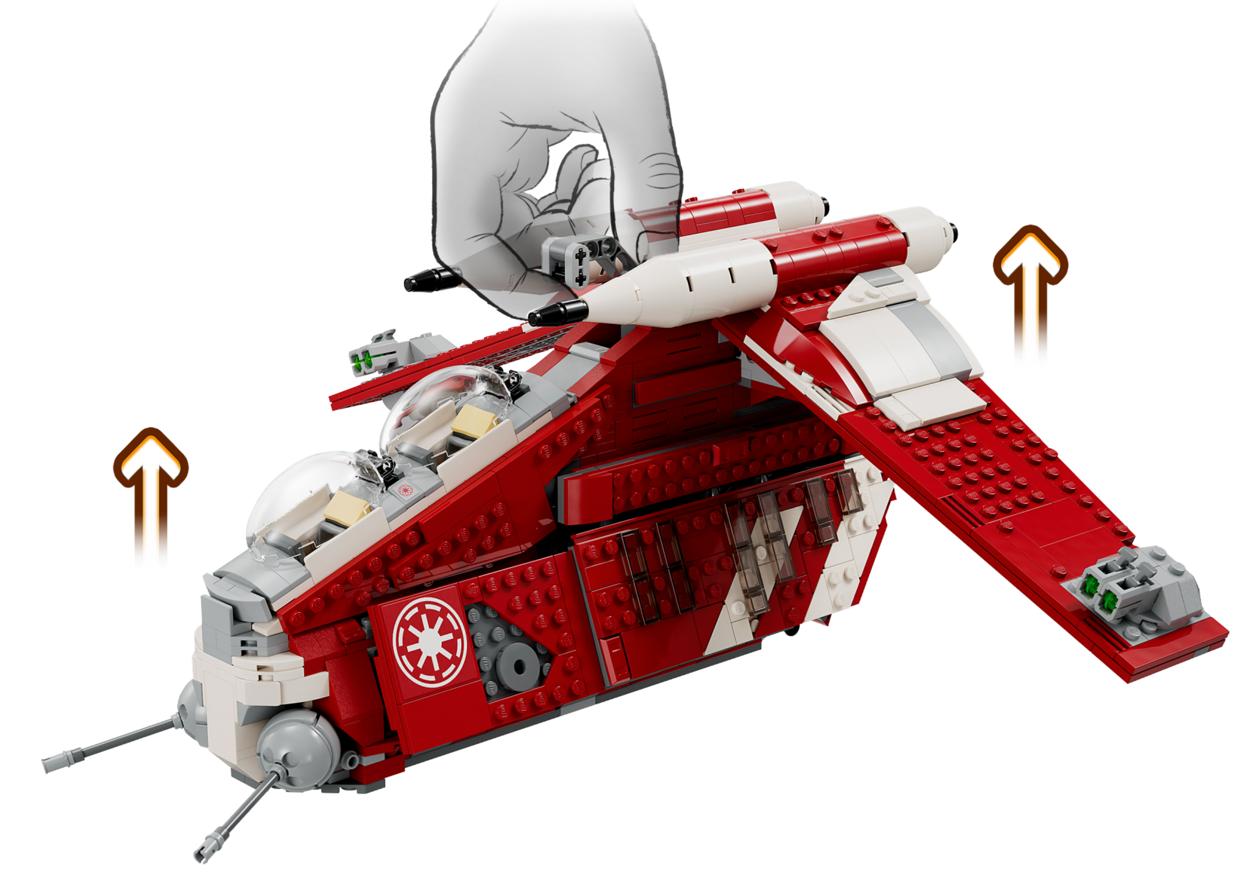 A Canhoneira de Coruscant 75354