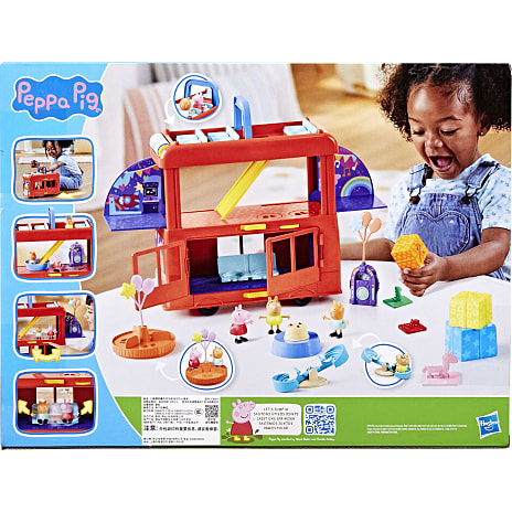 Peppa pig 2-in-1 party bus