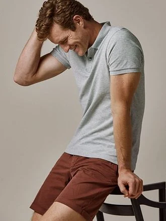 Profuomo Piqué Poloshirt Grijs PPWD10019R-C1 kopen