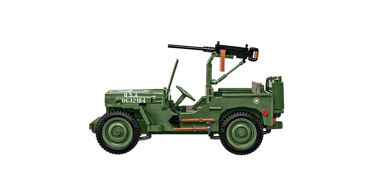 COBIHistorical Collection - Willys MB Constructiespeelgoed  (Schaal 1:12)
