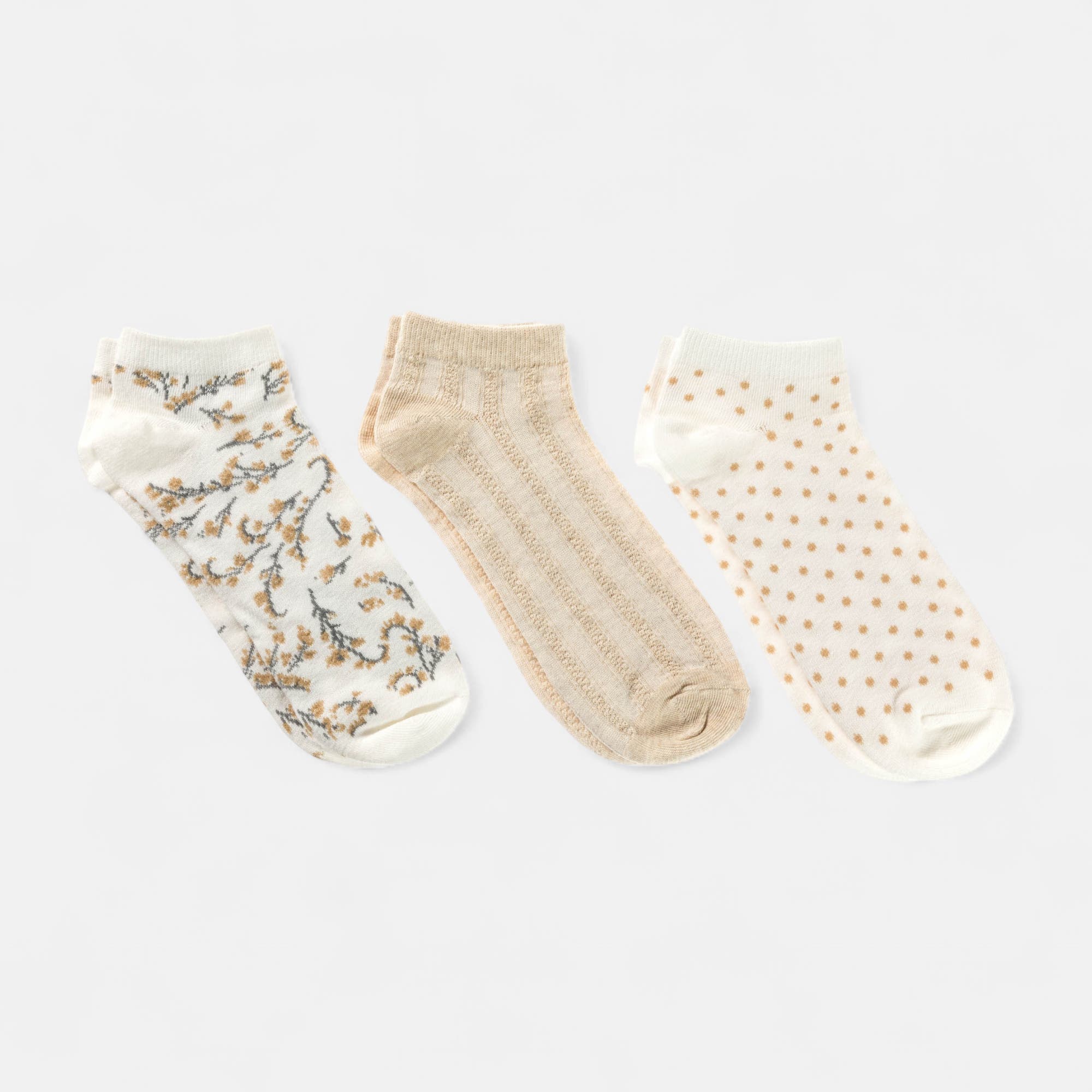 Chaussettes Femme beige