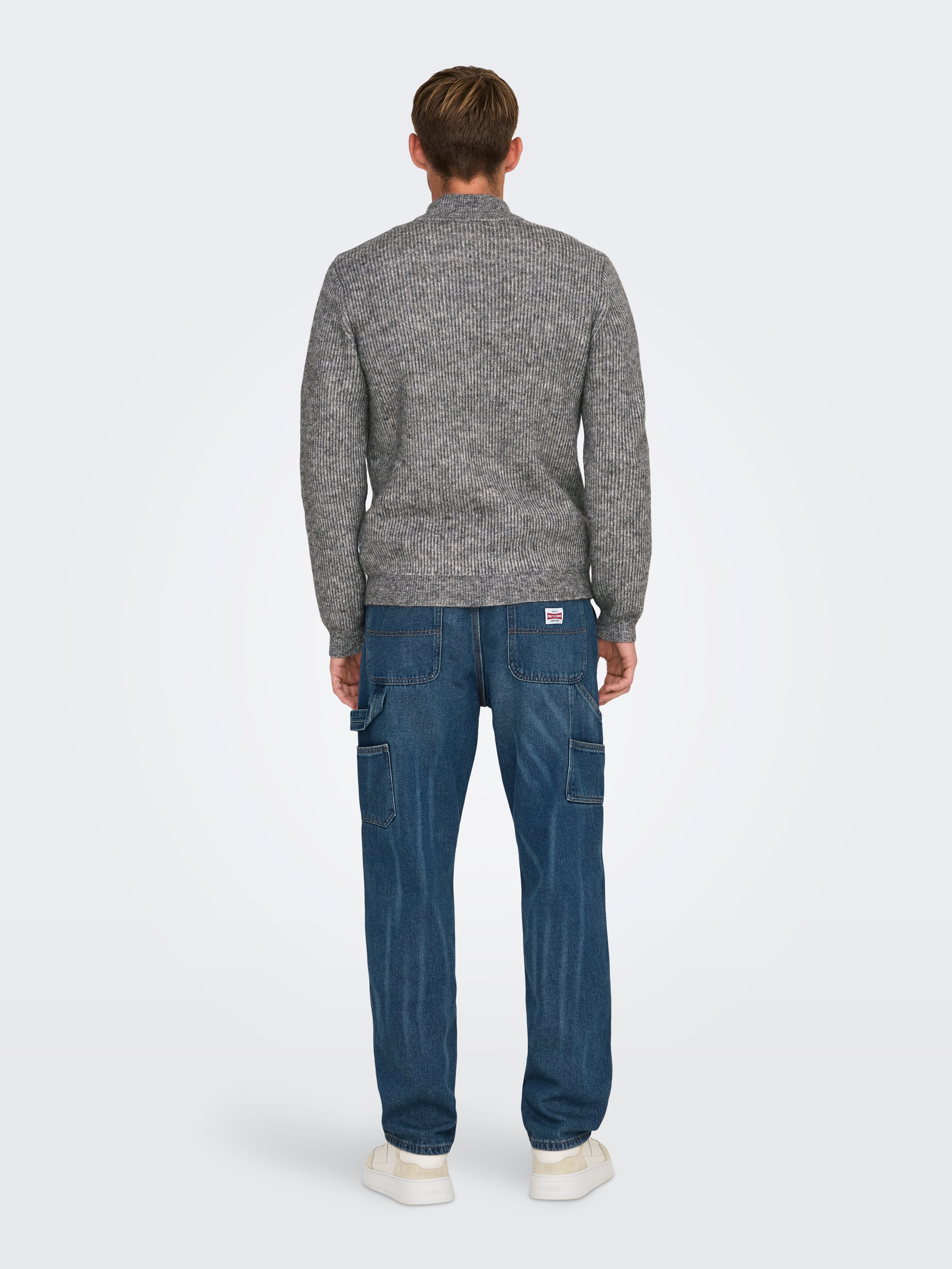 ONSTEGAN Pullover Medium Grey Melange
