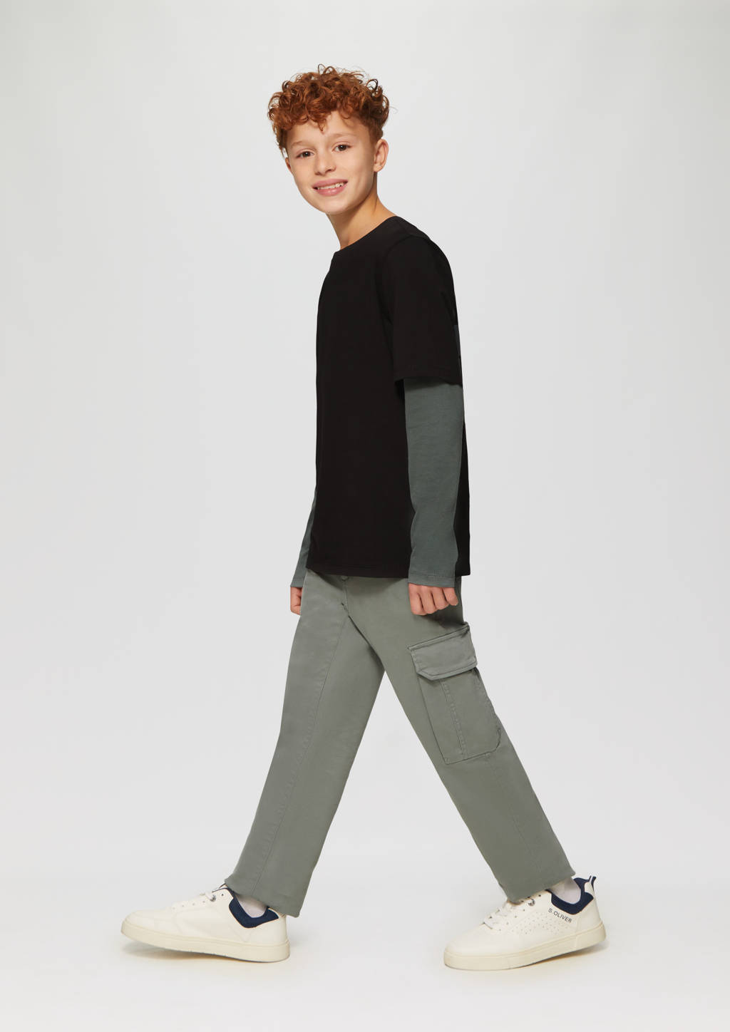 s.Oliver longsleeve zwart