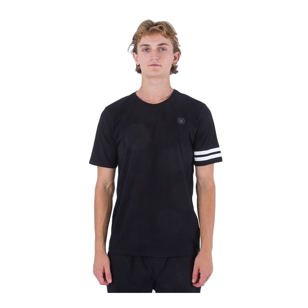 Hurley H20 DRI BLOCK PARTY - Tee-shirt Homme black