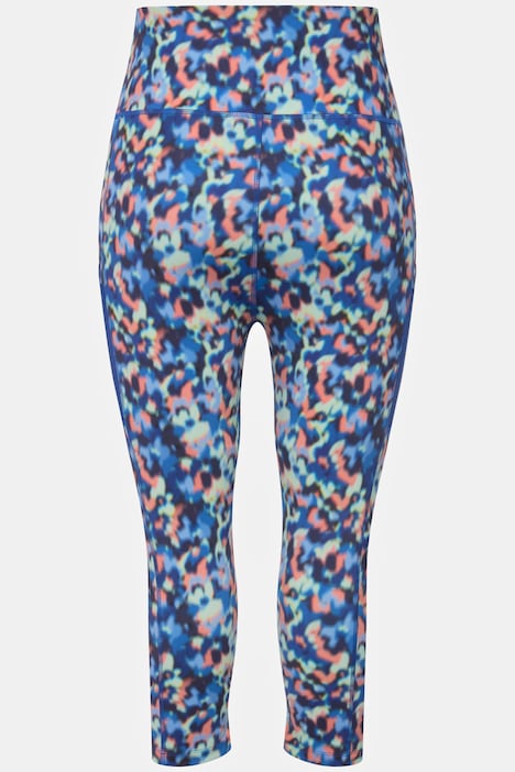 3/4-Leggings, High Waist, schnelltrocknend, recycelt