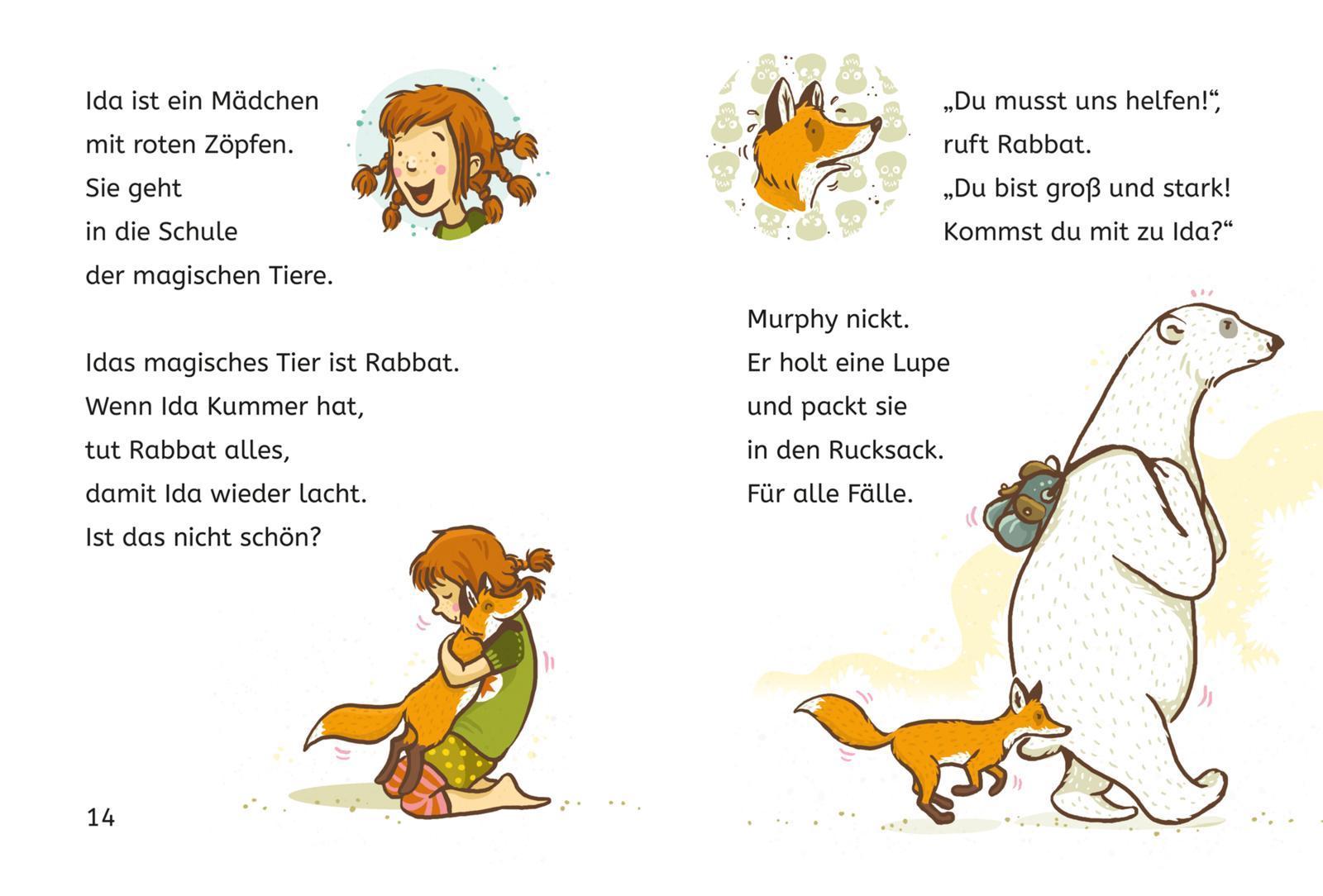 Der grüne Glibber-Brief ( Zum Lesenlernen) / Die Schule der magischen Tiere ermittelt Bd.1