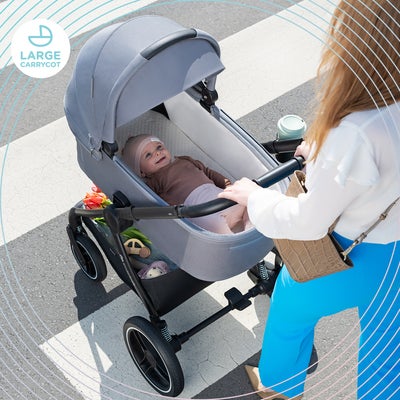 Kinderkraft NEA 2-in-1 Duovogn, Deep Grey