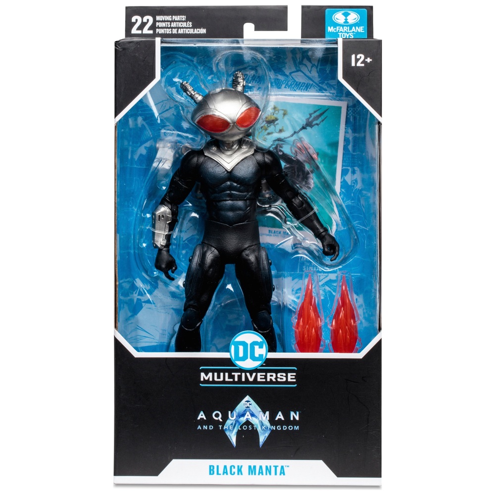 DC Multiverse: Aquaman und das verlorene Königreich 17,8 cm Black Manta Actionfigur
