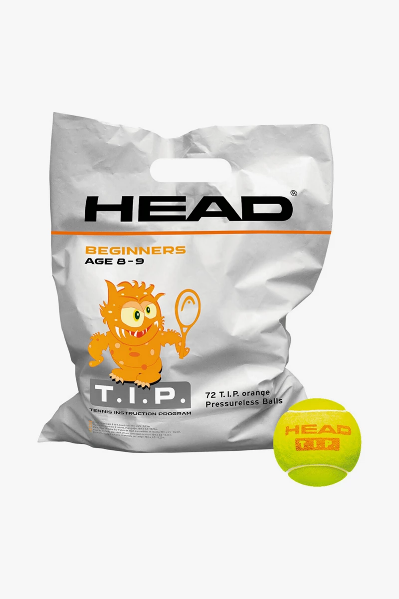 HEAD 72-Pack T.I.P. Orange Kinder Tennisball