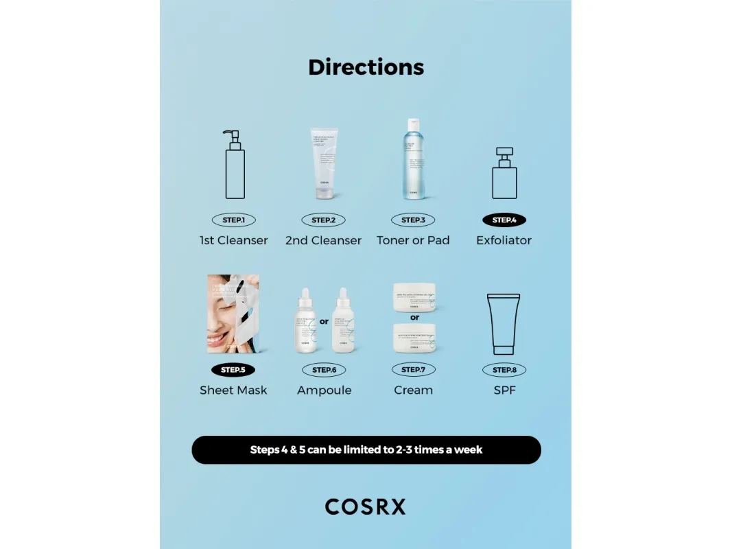 Cosrx Hydrium Centella Aqua beroligende ampul 40 ml