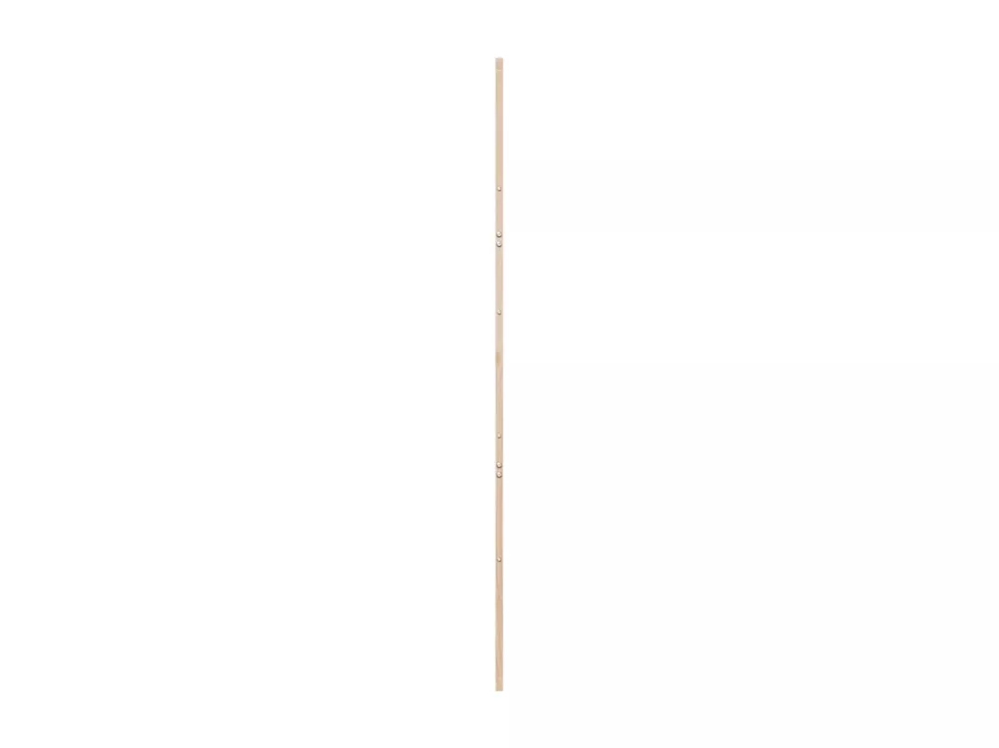 Porte de grange 80x208 cm bois massif de pin