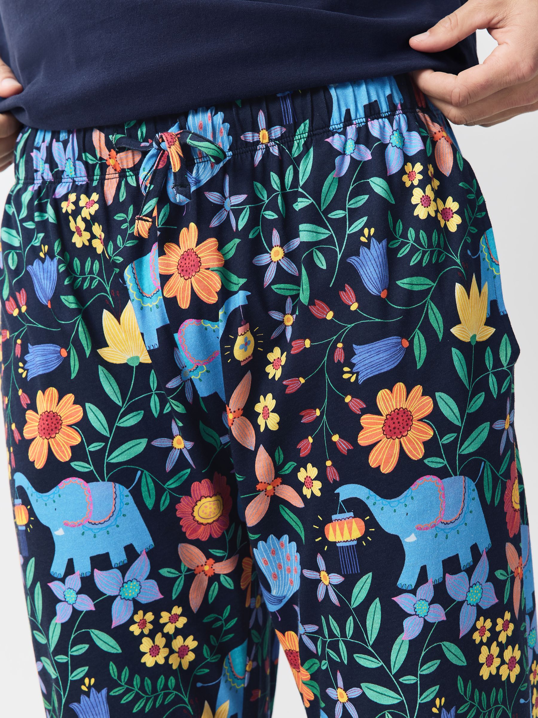 Zwart - Family Matchback Diwali Printed Pyjamas