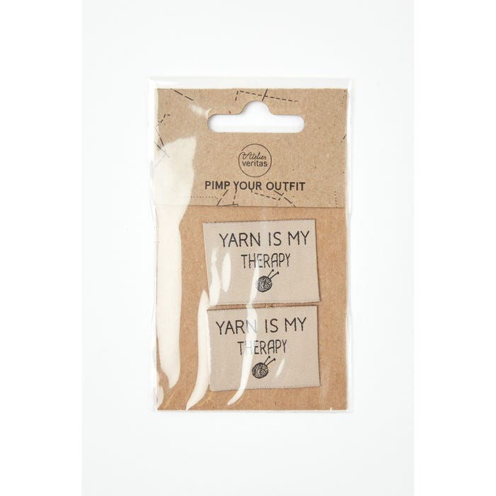 Atelier Veritas-Patch DIY Yarn is my therapy