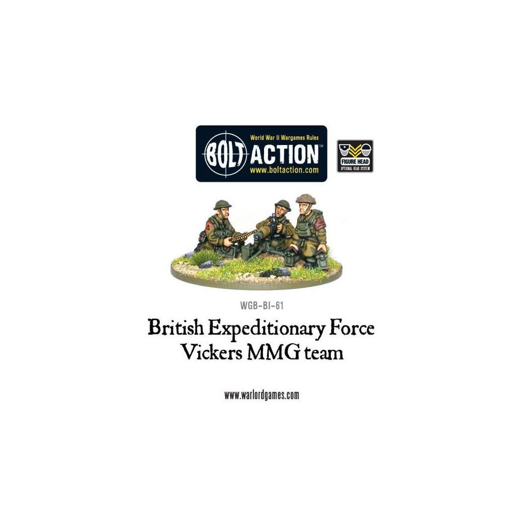 Bolt Action - BEF Vickers MMG Team (1939-40)