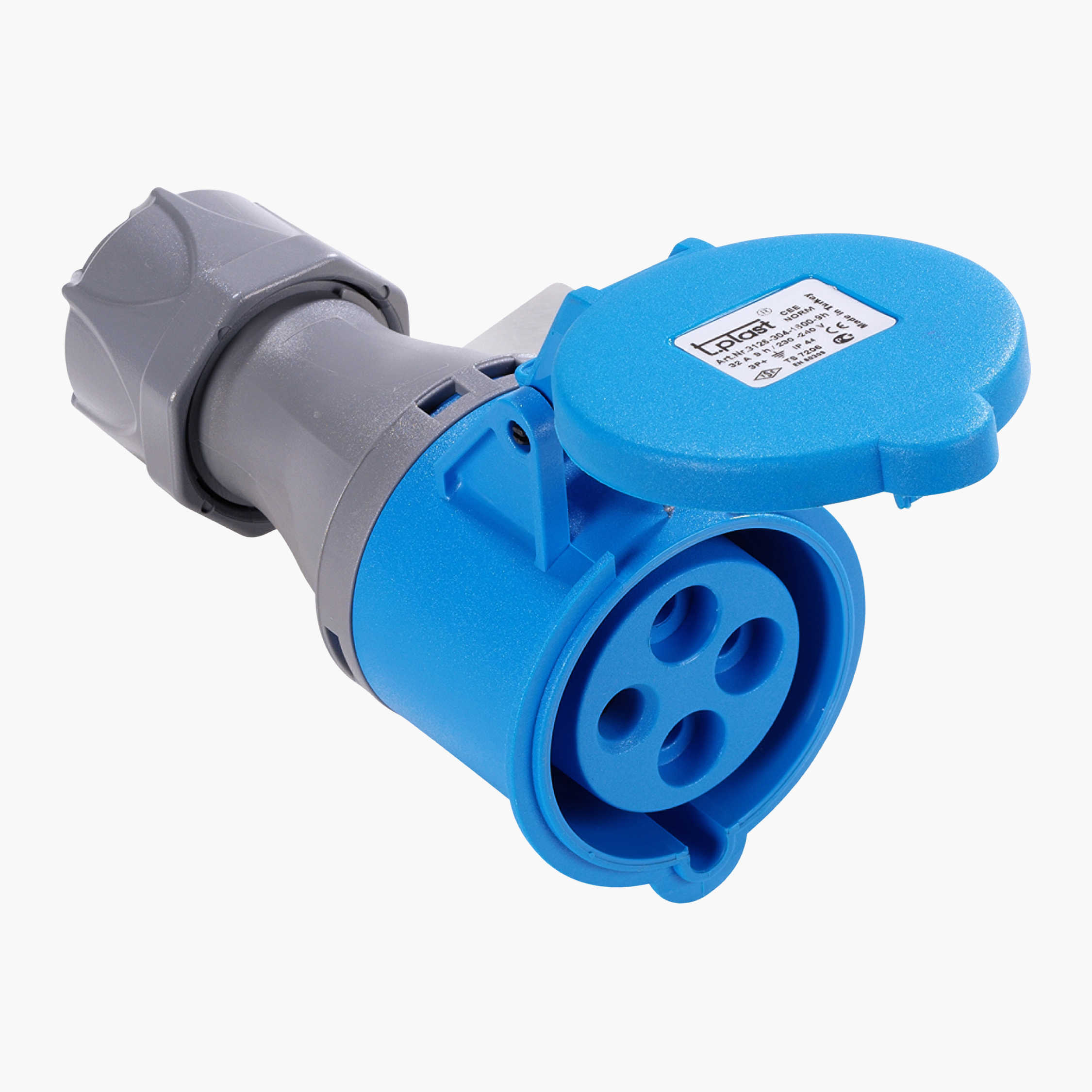 Stikkpropp 230 V, 3-fase, 16 A