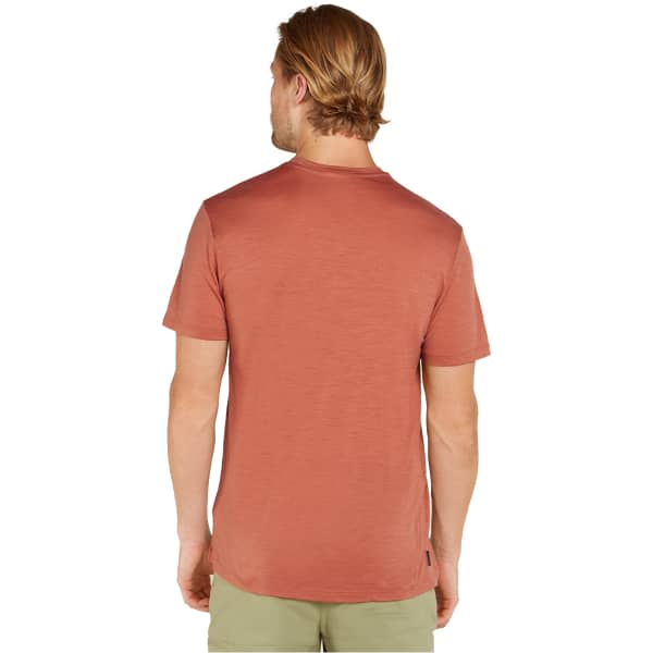 T-shirt randonnée ICEBREAKER M 150 TECH LITE SS TEE SING LI CMP CEDAR WOOD