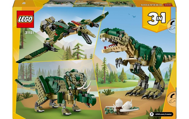 LEGO® Spielbausteine »Creator T.Rex 31151«