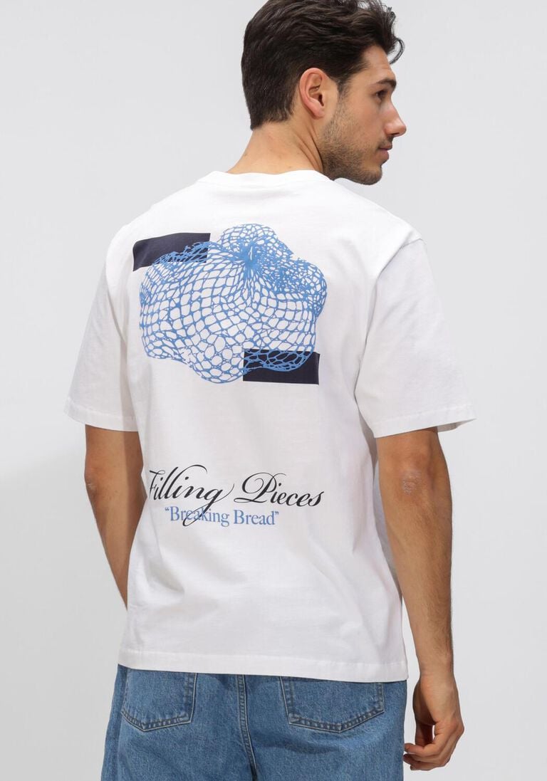 witte filling pieces t-shirt t-shirt citrus