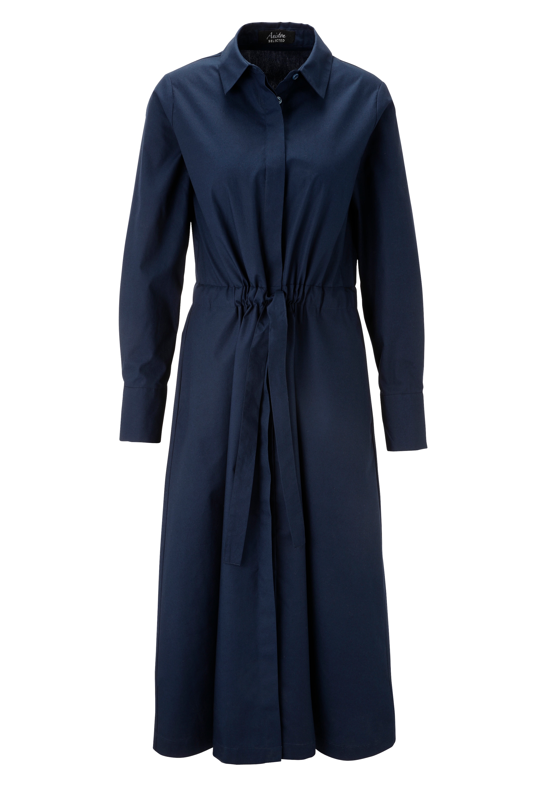 Aniston SELECTED Blusenkleid Eingrifftaschen im angesagten, klassischen Look - NEUE KOLLEKTION