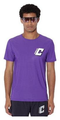 Maillot manches courtes Running Circle Legend Violet