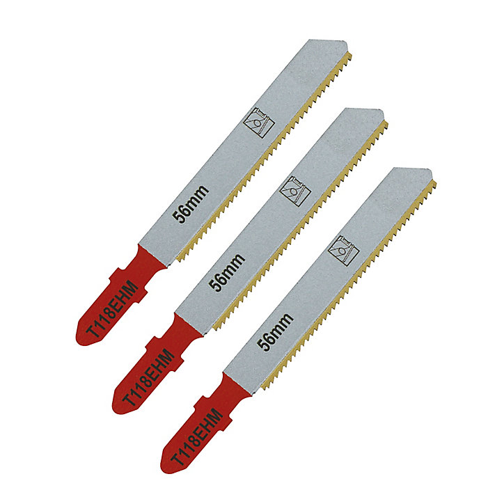 Lame scie sauteuse droite propre inox 2-5 mm 118EHM T universelle