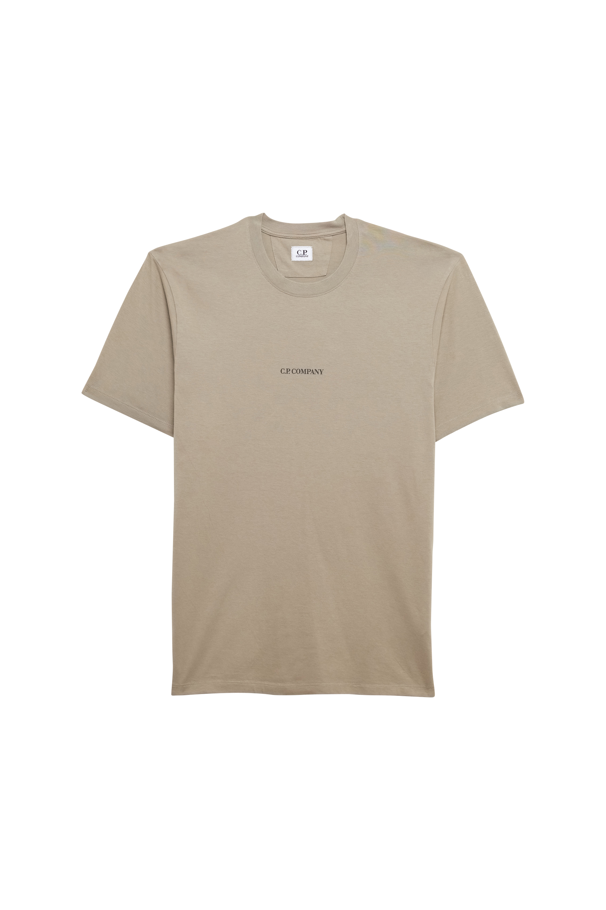C.P. COMPANY T-shirt manches courtes 30/1 JERSEY CENTRAL LOGO T-SHIRT Vert