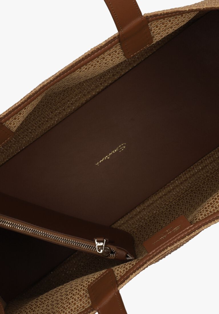 bruine santoni schoudertas 2447