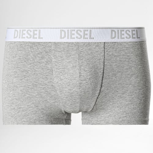 Lot De 3 Boxers Shawn Noir Gris Chiné Rouge