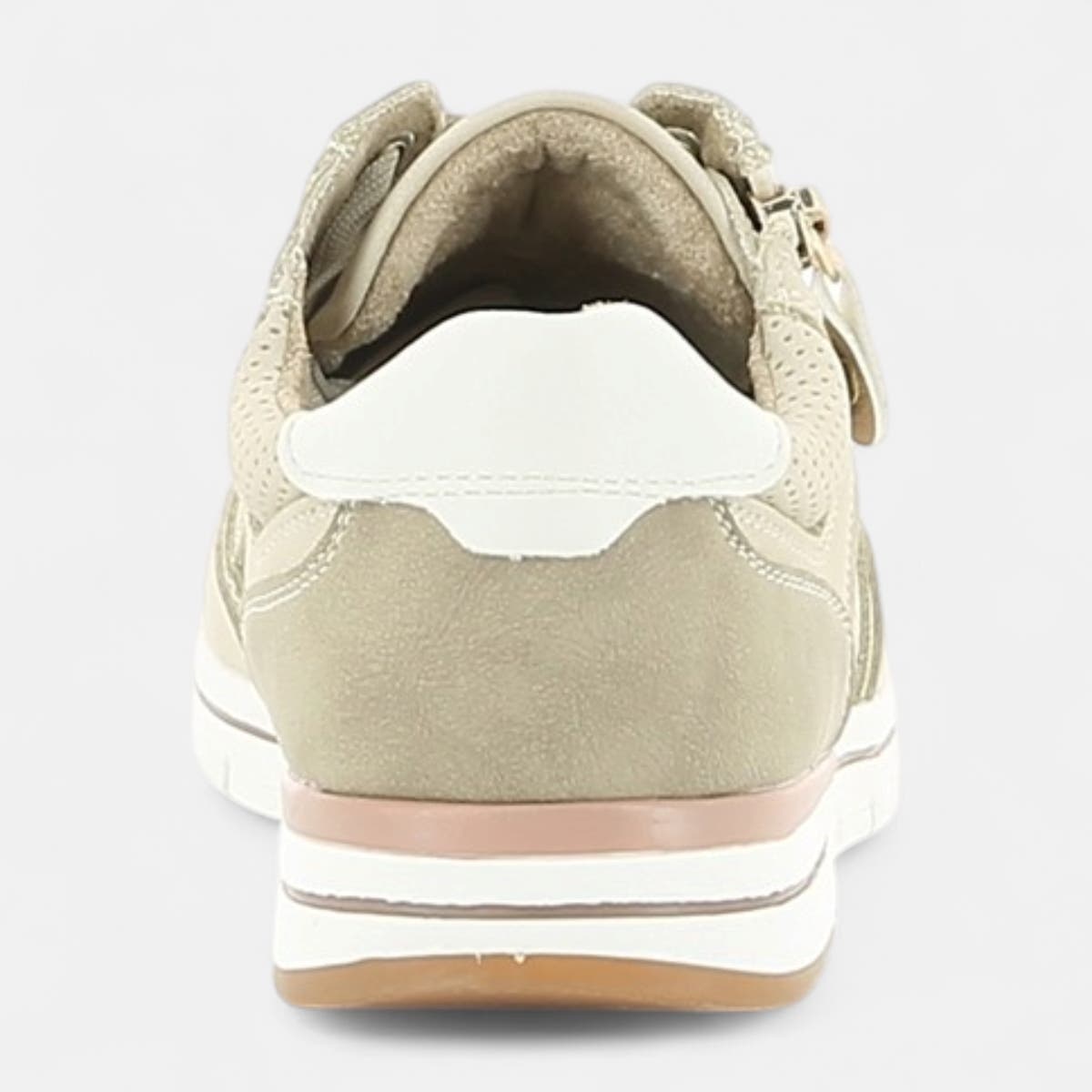 Baskets basses Femme taupe