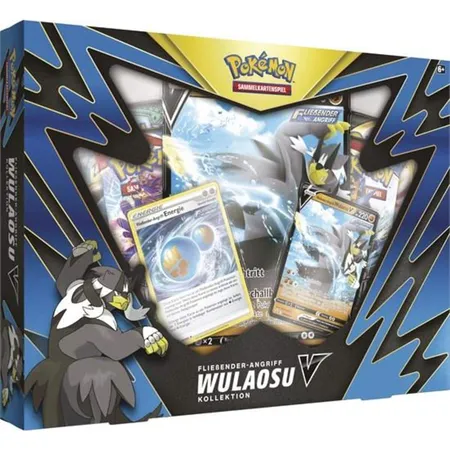 Pokemon Schwert & Schild Kampfstile - Kollektion Fließender Angriff - Wulaosu - V, 1 Stück, 2-fach sortiert