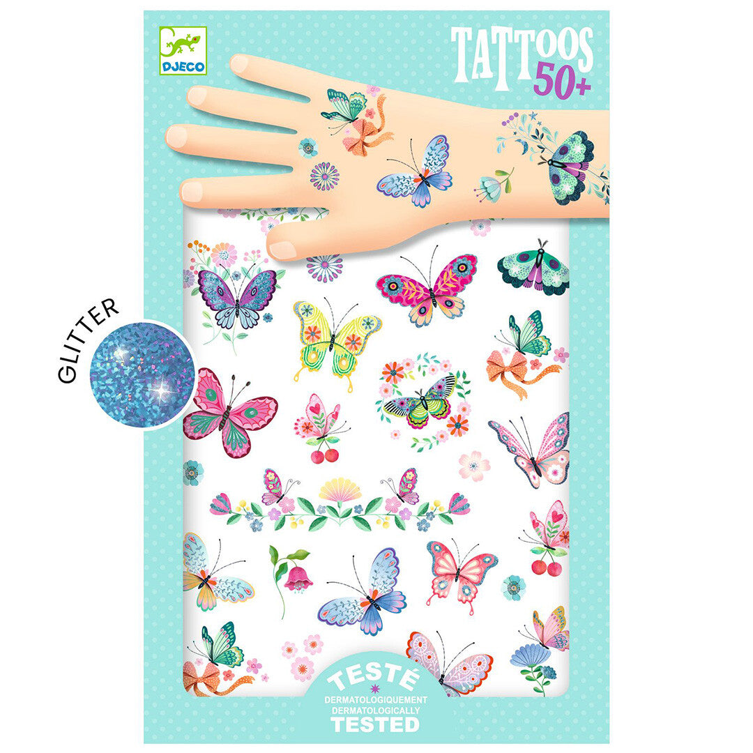 Djeco tattoos droomvlinders