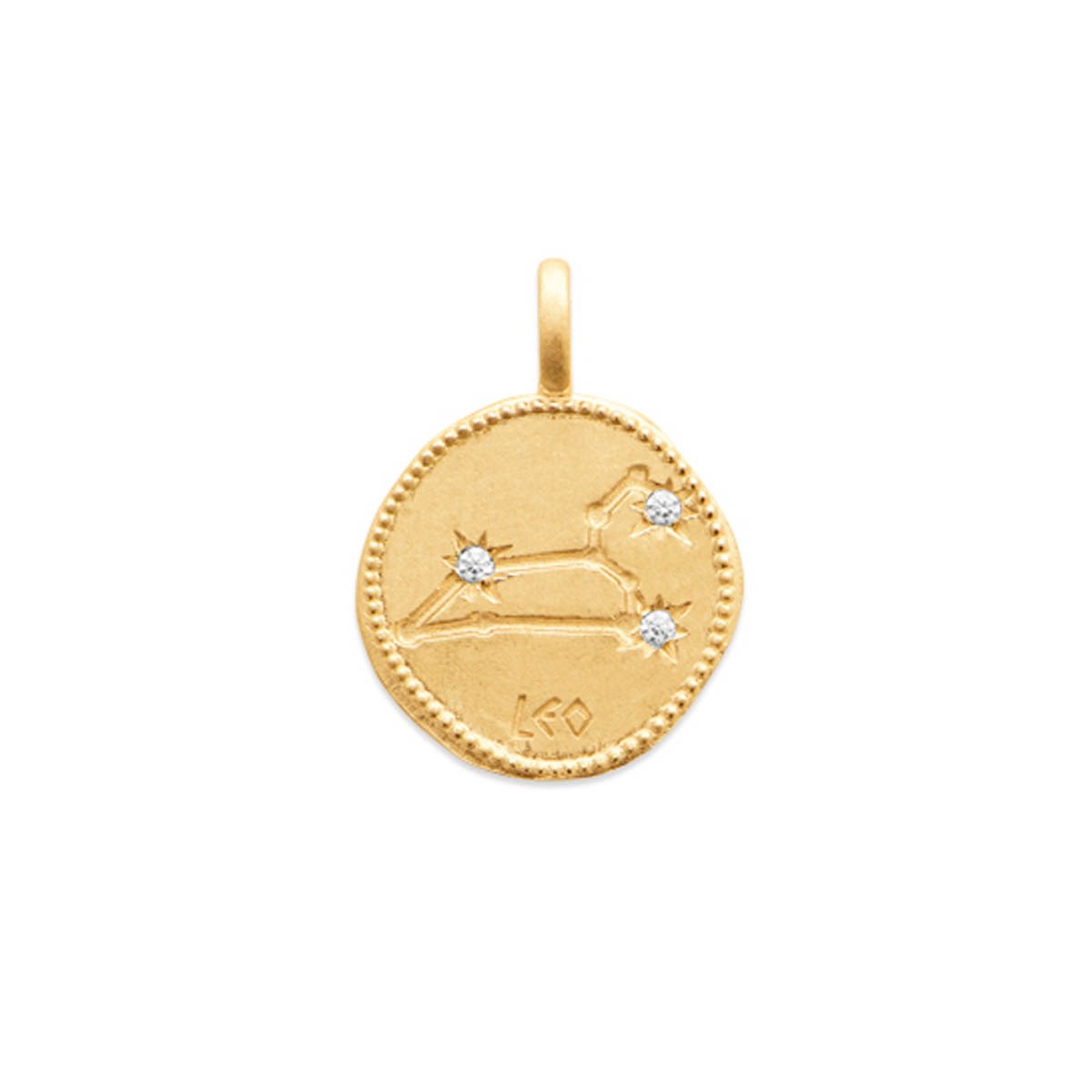 Pendentif signe du zodiaque LION - Bijoux Privés Discovery