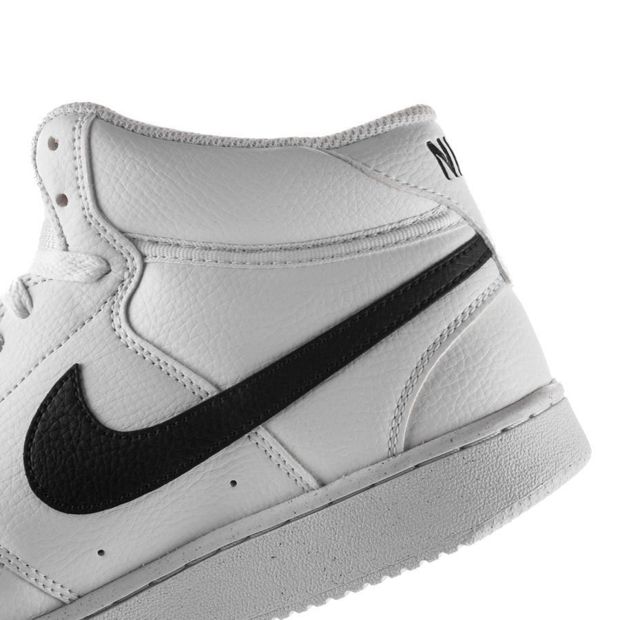 Nike Chaussures Court Vision Mid - Blanc/Noir