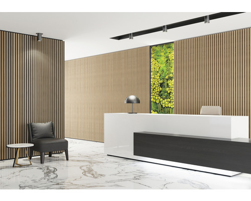 Akoestisch paneel eiken decor 2400 x 572 x 19 mm