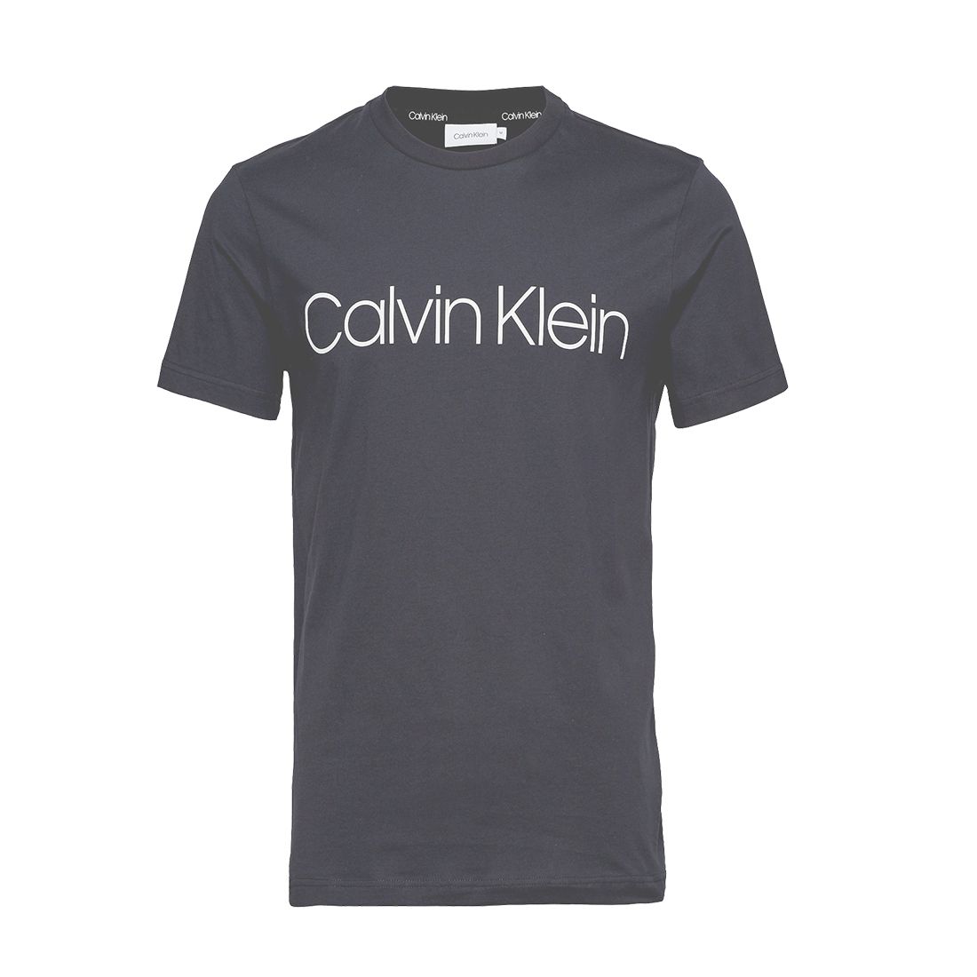 Cotton front logo t-skjorte