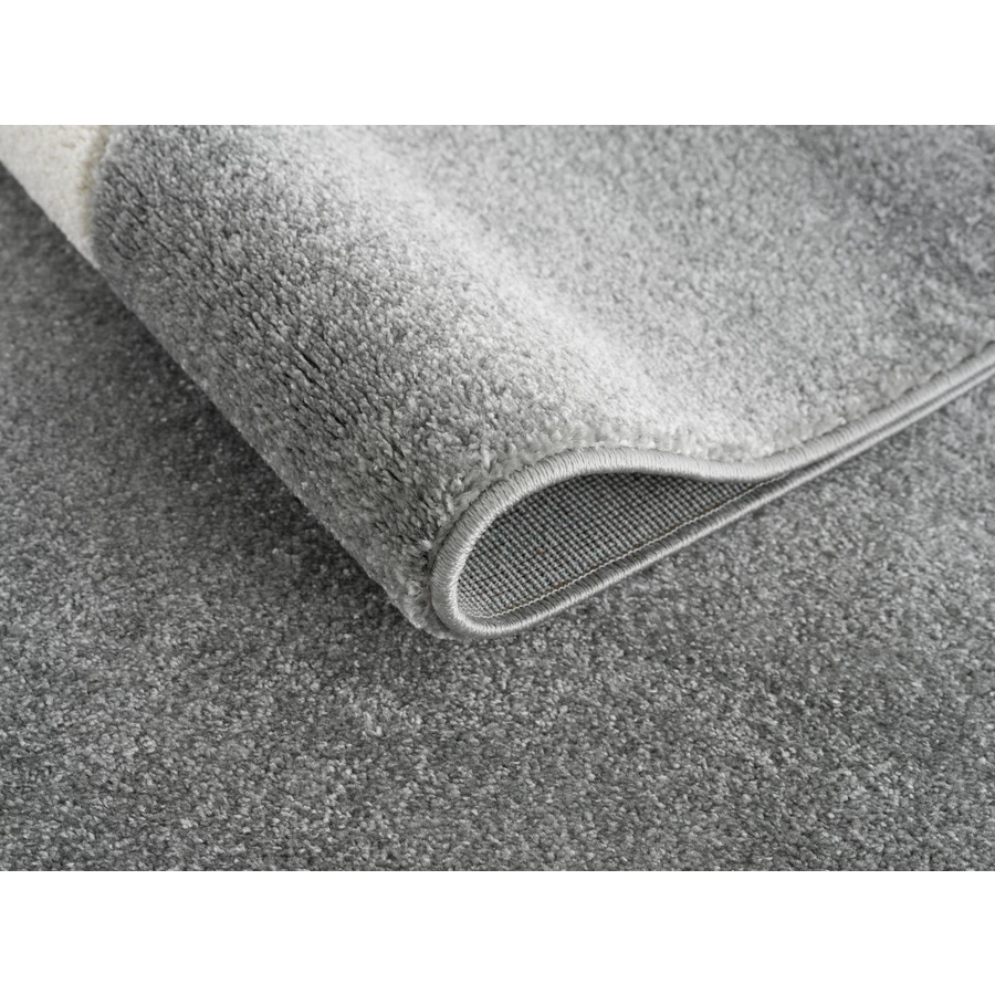 LIVONE Kinderteppich Kids love Rugs WOLKE silbergrauweiss