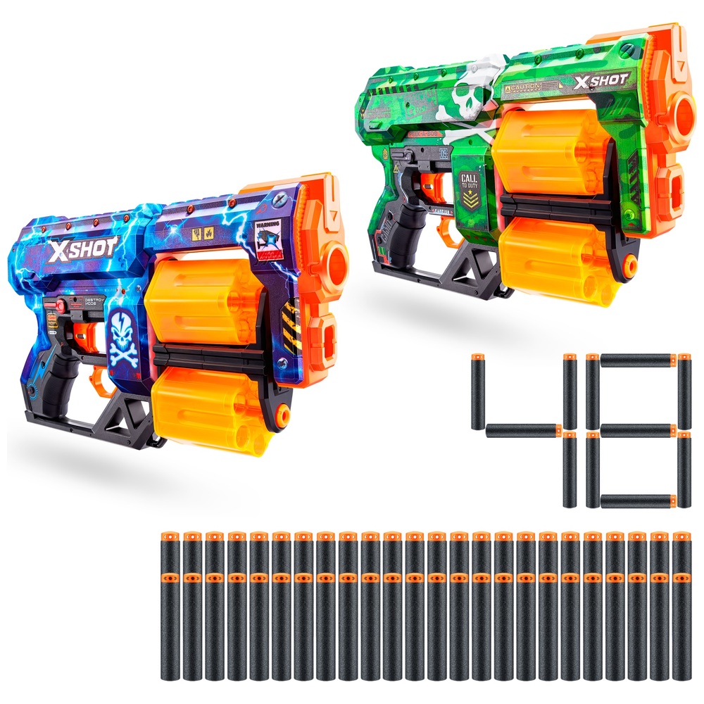 XSHOT Skins Dread Dart Blaster 2er-Pack von ZURU